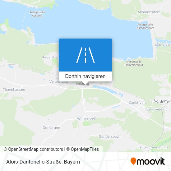 Alois-Dantonello-Straße Karte