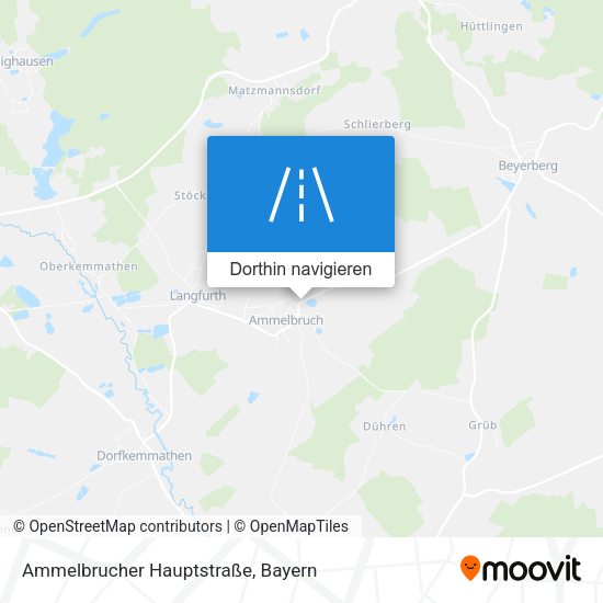 Ammelbrucher Hauptstraße Karte