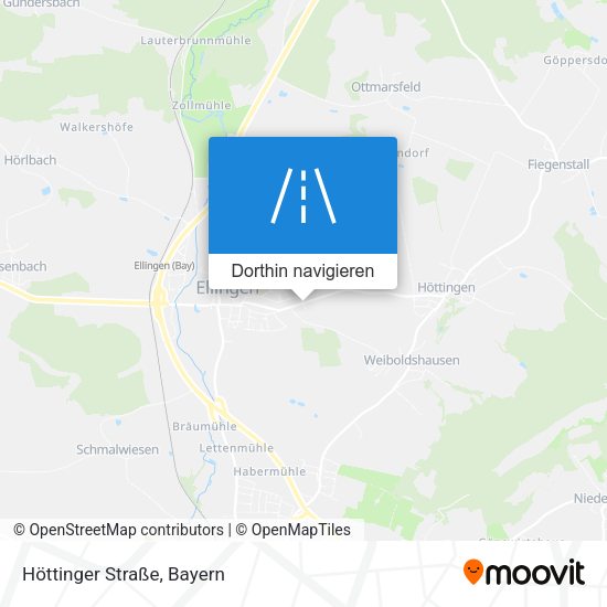 Höttinger Straße Karte