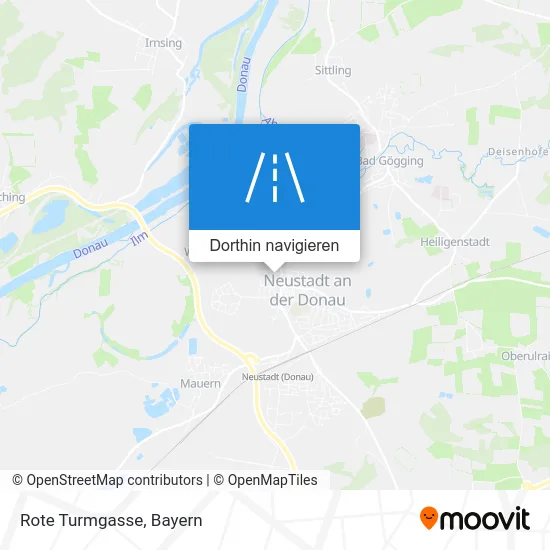 Rote Turmgasse Karte