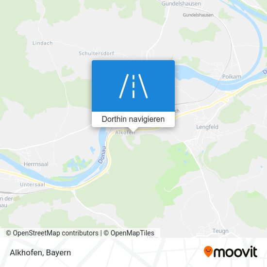 Alkhofen Karte