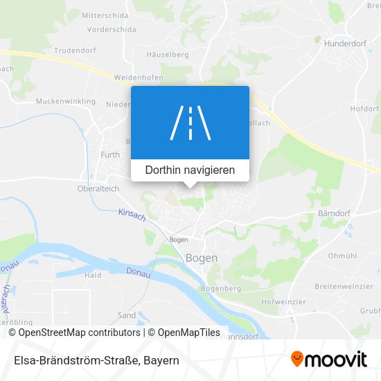 Elsa-Brändström-Straße Karte