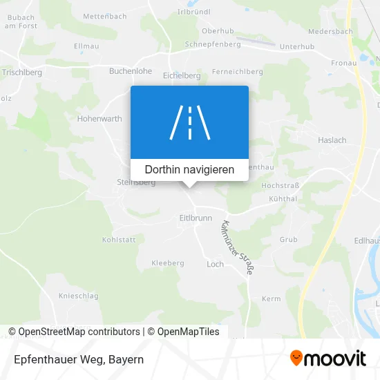 Epfenthauer Weg Karte