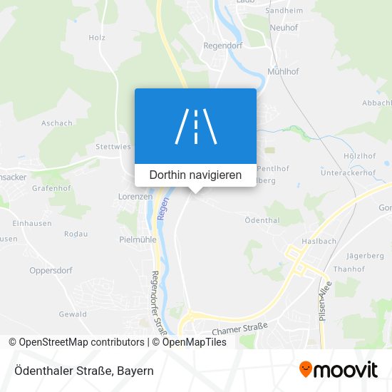 Ödenthaler Straße Karte