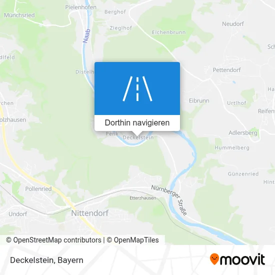Deckelstein Karte