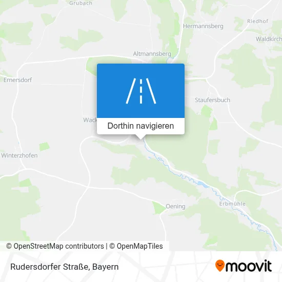 Rudersdorfer Straße Karte