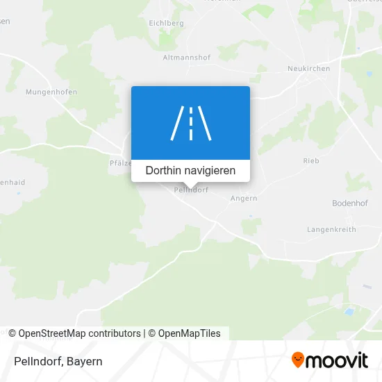 Pellndorf Karte