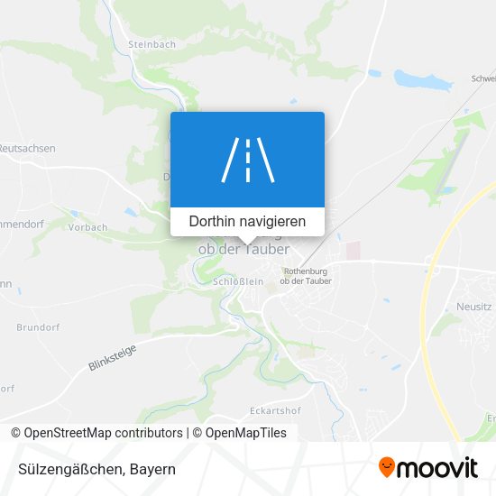 Sülzengäßchen Karte