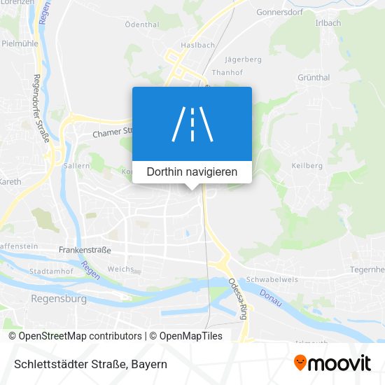 Schlettstädter Straße Karte