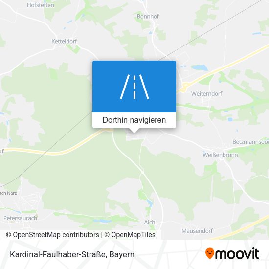 Kardinal-Faulhaber-Straße Karte
