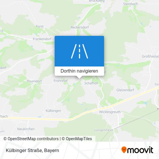 Külbinger Straße Karte