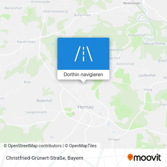 Christfried-Grünert-Straße Karte