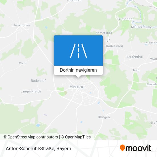 Anton-Scherübl-Straße Karte