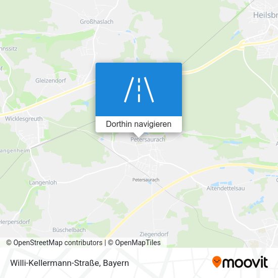 Willi-Kellermann-Straße Karte