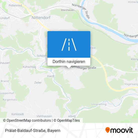Prälat-Baldauf-Straße Karte