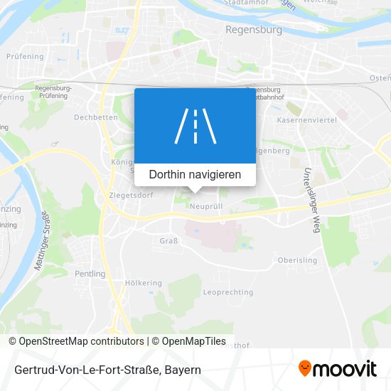 Gertrud-Von-Le-Fort-Straße Karte