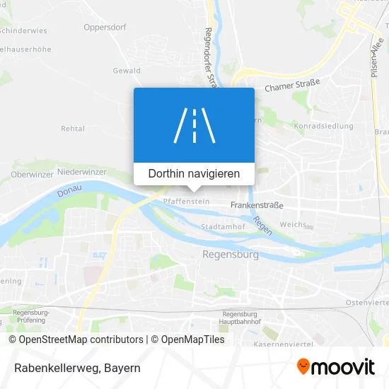 Rabenkellerweg Karte