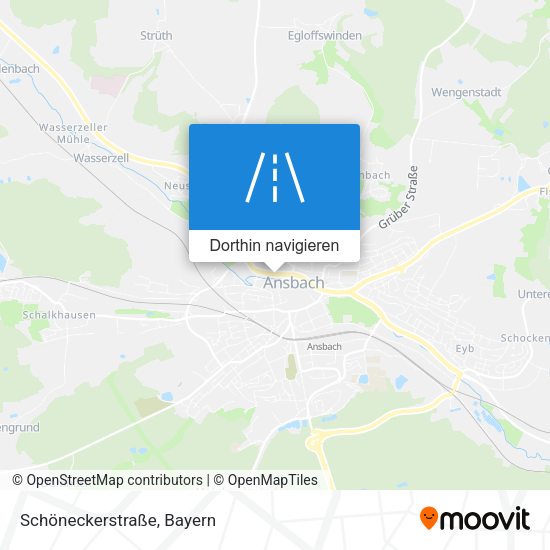 Schöneckerstraße Karte