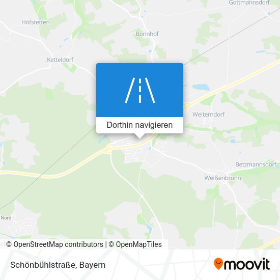 Schönbühlstraße Karte