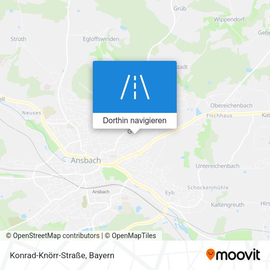 Konrad-Knörr-Straße Karte
