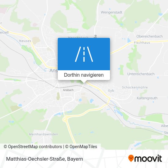 Matthias-Oechsler-Straße Karte