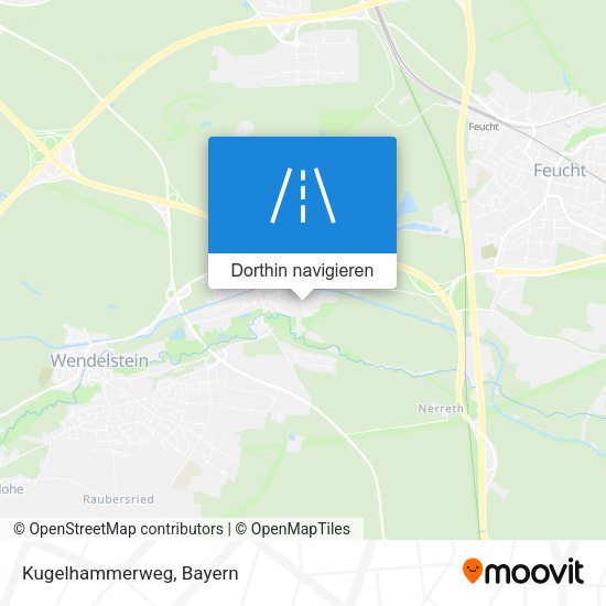 Kugelhammerweg Karte