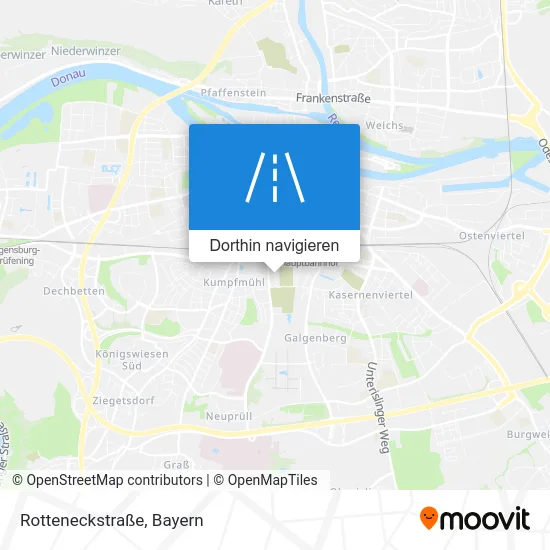 Rotteneckstraße Karte