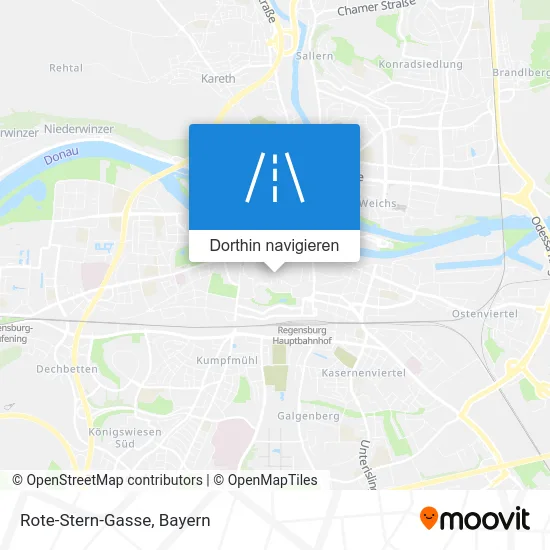 Rote-Stern-Gasse Karte