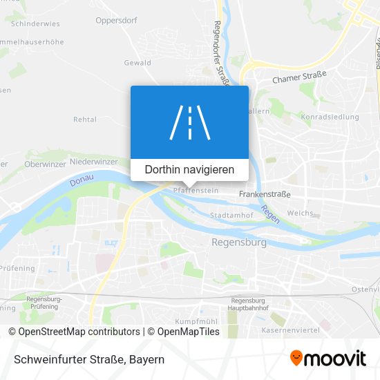 Schweinfurter Straße Karte
