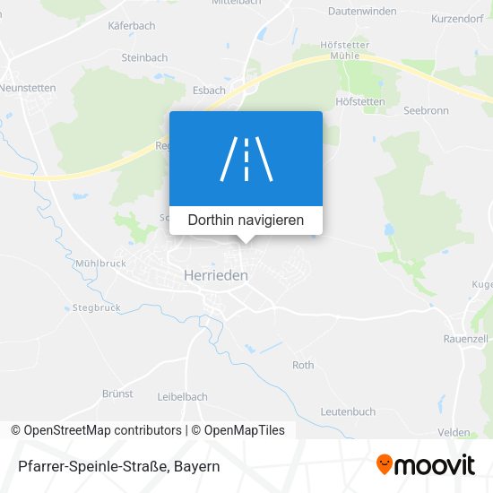 Pfarrer-Speinle-Straße Karte