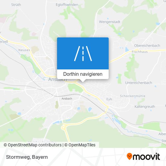 Stormweg Karte