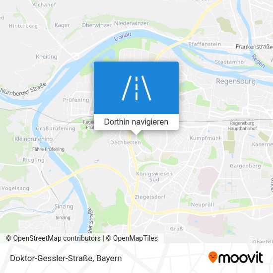 Doktor-Gessler-Straße Karte