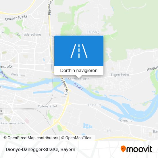 Dionys-Danegger-Straße Karte