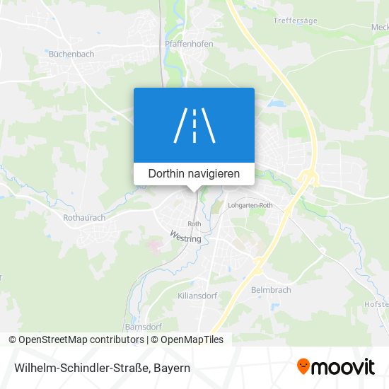 Wilhelm-Schindler-Straße Karte