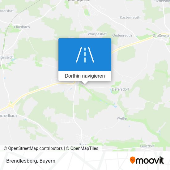 Brendlesberg Karte