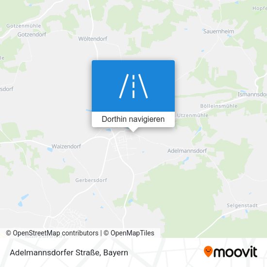 Adelmannsdorfer Straße Karte