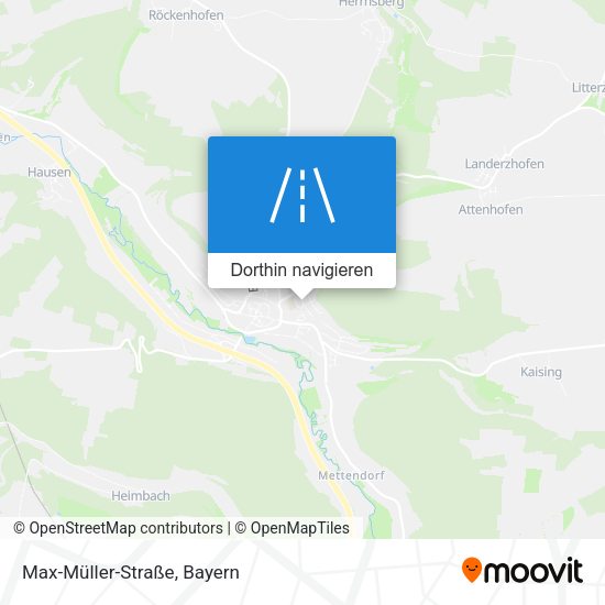 Max-Müller-Straße Karte