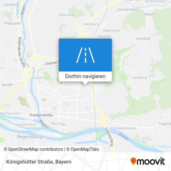 Königshütter Straße Karte