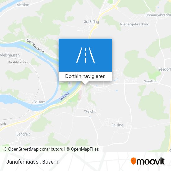 Jungferngassl Karte