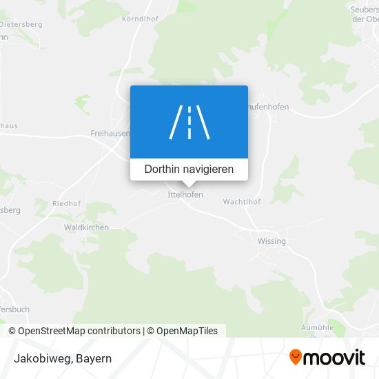 Jakobiweg Karte