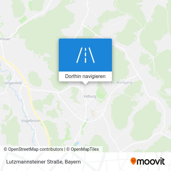 Lutzmannsteiner Straße Karte