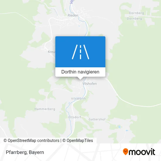 Pfarrberg Karte