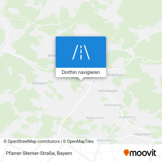 Pfarrer-Sterner-Straße Karte