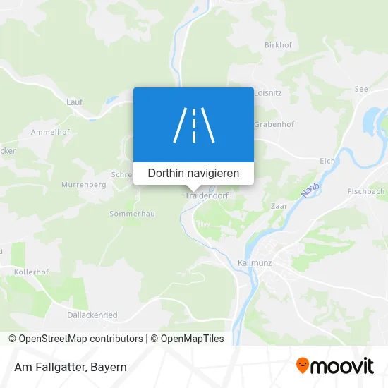 Am Fallgatter Karte