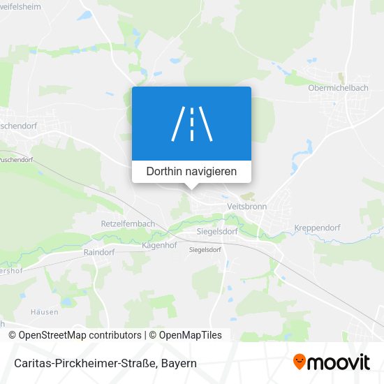 Caritas-Pirckheimer-Straße Karte