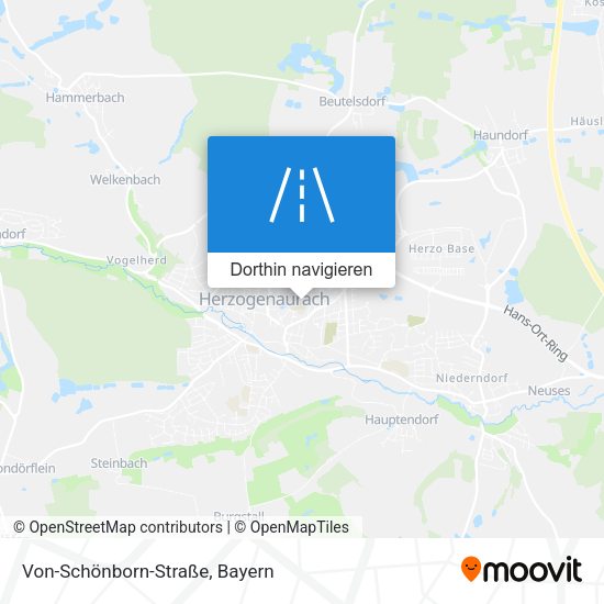 Von-Schönborn-Straße Karte