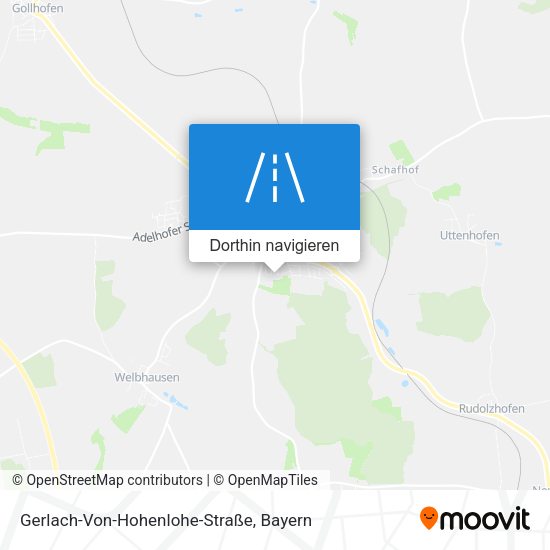 Gerlach-Von-Hohenlohe-Straße Karte