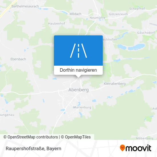 Raupershofstraße Karte