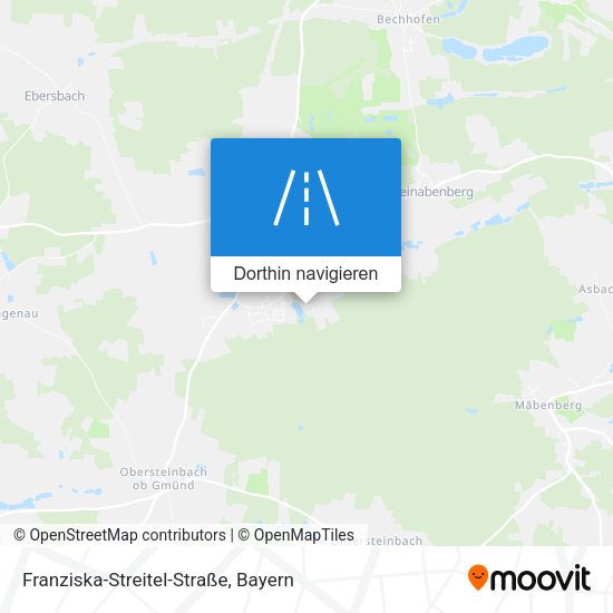 Franziska-Streitel-Straße Karte