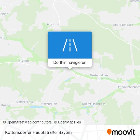 Kottensdorfer Hauptstraße Karte